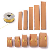 适用水桶包speedy25肩带改造包带配件卡扣植鞣皮圈手提包带固定圈