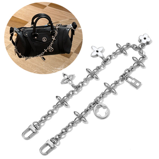 适用于lv链条配件蔻驰女包链条配件银色金属包链高级感包包配饰女
