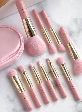 cici化妆刷子彩色小巴掌套刷迷你便携可爱平价柔软好用旅游出差