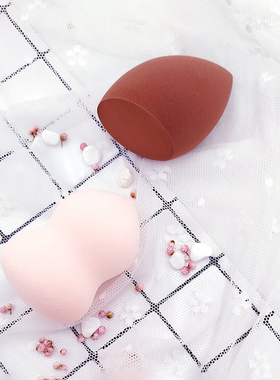 cici化妆刷美妆蛋不吃粉  干湿两用斜切葫芦海绵蛋 化妆工具粉扑