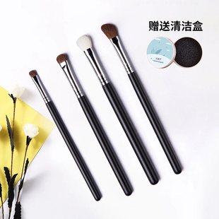 cici化妆刷眼影刷鼻影刷晕染刷M白菜四件套眼部化妆刷4支眼刷套装