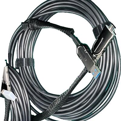 USB3.0光纤线A公MicroB数据线缆兼容海康大恒华睿basler工业相机