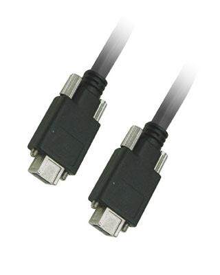 IEEE1394火线高柔拖链数据线1394AB线直头弯头卡扣AVT大恒相机用