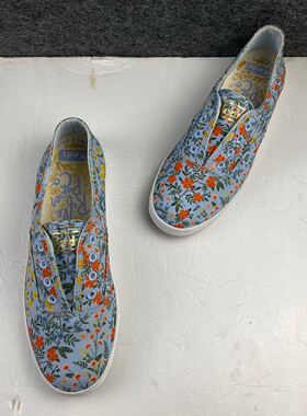 Keds新款女士穆勒鞋软软帆布懒人休闲 一脚蹬