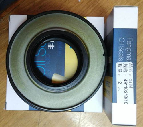 丰茂牌 庆铃汽车(五十铃)江淮半轴油封49*102*8/10小铲车半轴油封