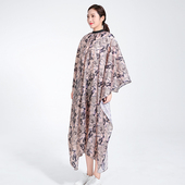 复古围布发廊专用发型师理发围布不沾发美发围布理发店剪头发围裙