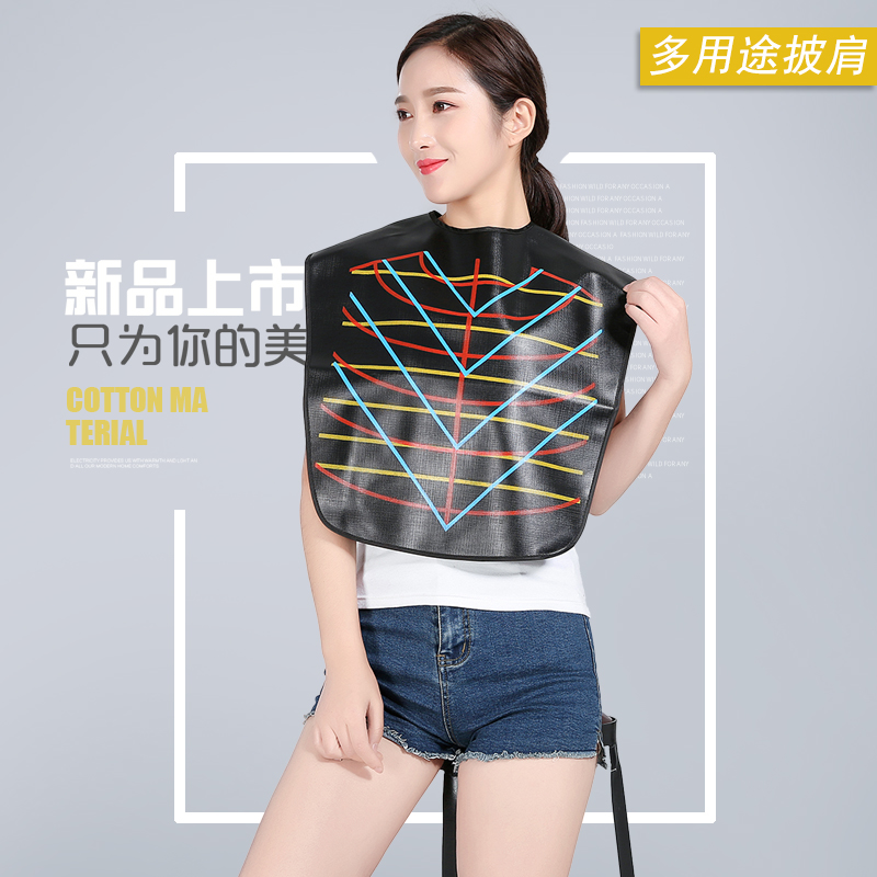 加厚焗油洗发工具家用防水围布