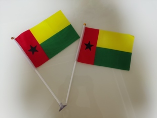 8号14*21CM几内亚比绍国旗可开票小国旗手挥旗手摇旗小旗子