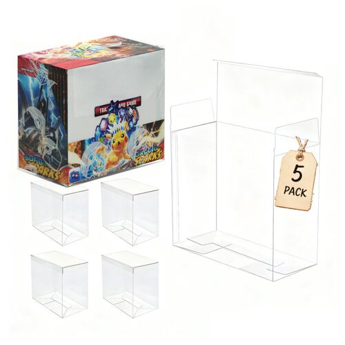 PTCG宝可梦booster box protector保护收纳盒Pokemon透明收藏壳