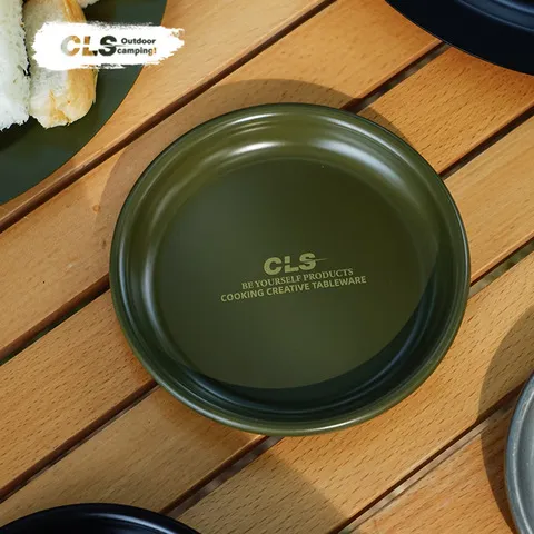 盘不锈钢餐具调味户外餐盘感性CLS餐碟露营酱料碟小蝶304儿童野餐