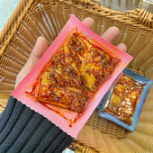 内蒙古大片牛板筋整块香辣烧烤开袋即食500g独立包装 特色零食小吃