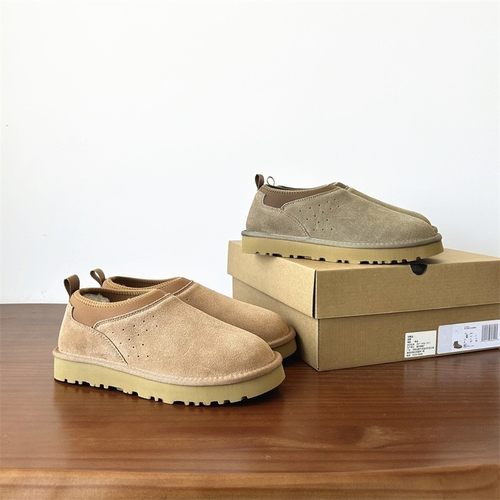 羊皮毛一体真皮纯羊毛短靴