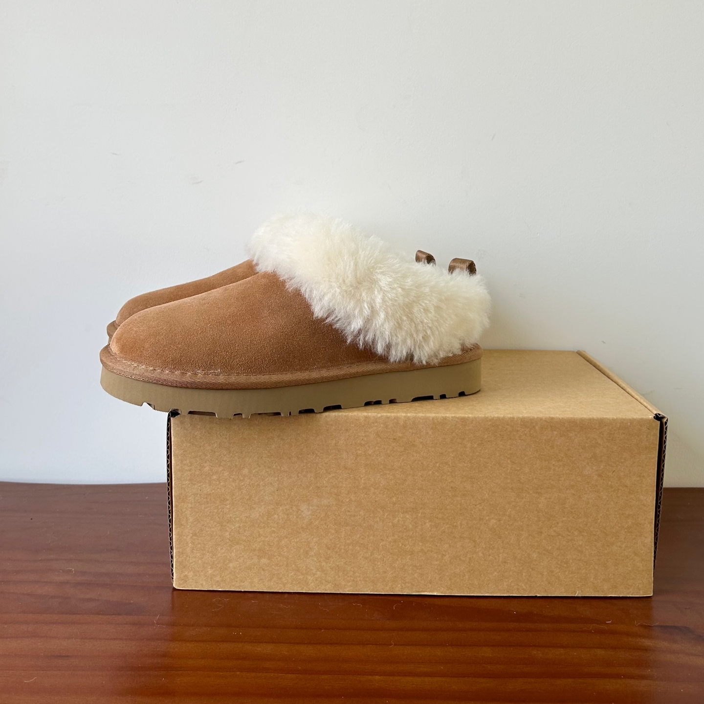 河南桑坡羊皮毛一体羊毛雪地靴女