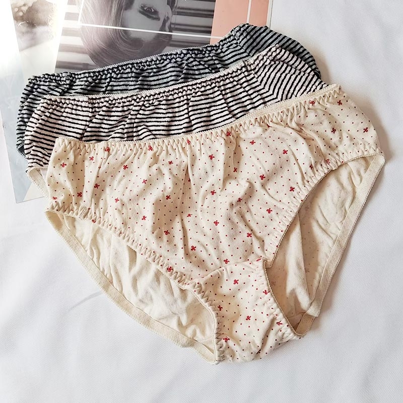 敲便宜清仓处理棉弹力女内裤纯棉中低腰女士三角裤学生少女