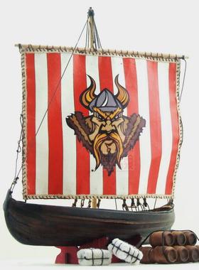 维京商业运输船(Viking Knarr) -1/72木质古典帆船模型拼装套材