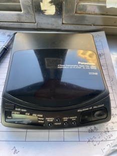 中古回流二手松下Panasonic SL-S30 CD随身听，日本原装老机型