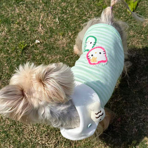 宅日梦乐可爱卫衣背心小型犬衣服