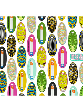 OCEANARIUM海兔潜水小装备牌吊牌挂牌标签新品