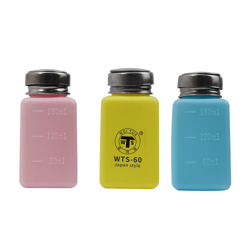 爆款防静电塑料酒精瓶按压式 200ml 250ml塑料液体 洗板水酒瓶子