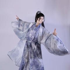 锦上堇瑟(花)仙气披风道袍明制夏季原创汉服男女飘逸中国风非古装