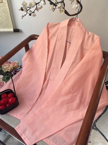 锦上堇瑟多色涤棉纯色宋制飞机袖多色春秋日常汉服女款通勤款