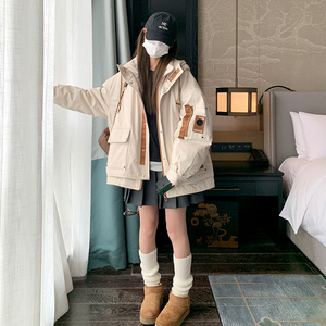 现货 2026冬新款 连帽90绒羽绒服外套 D738-P290-控408买家秀图片