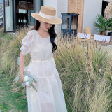 现货2023夏雪纺度假旅行连衣裙X366-P110-控168，女装连衣裙，浙宝256