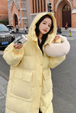 两天内出货2022冬新款长款连帽服D722-P190-控278，女装棉衣/棉服，浙宝256