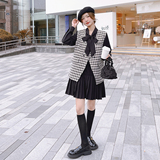 【档口现货2023秋马甲连衣裙套装C162-套P150-控218裙P100-控158，女装套装/套裙，浙宝256