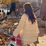 档口现货2026冬新款新标90白鸭绒羽绒服中长款D781-P330-控468，女装羽绒服，浙宝256