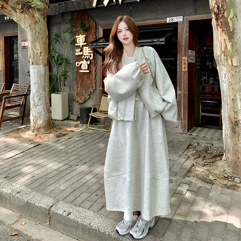 档口现货2026春外套半身裙套装有弹性已缩水Q625-P200-控328,女装套装/套裙,浙宝256