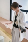 现货2023秋白色西装外套C157-P120-控178，女装西装，浙宝256