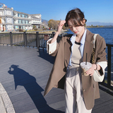 现货2023春新款西装袖口配色C166-P120-控178，女装西装，浙宝256