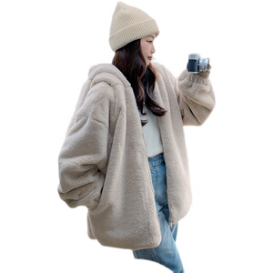 已现货 2023冬新款 兔耳朵外套内里加绒 D712-P150-控228图片