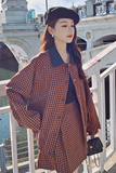 2023春现货格子外套短裙套装C165-P140-控198有买家秀，女装套装/套裙，浙宝256
