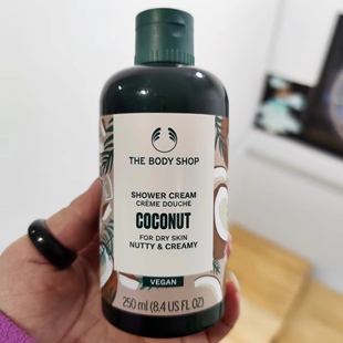 英国The Body Shop/Coconut Shower Cream椰子沐浴乳/露奶香