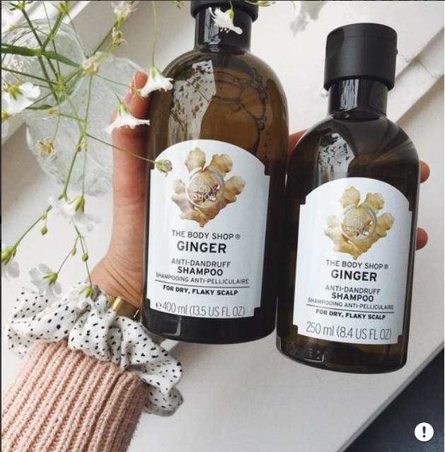 the body shop生姜/香蕉/草莓/绿茶/乳木果洗发水250ml/400ml