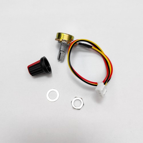带线单联电位器10k带线b100k调速器开关20k旋钮 xh2.54 3p线500k