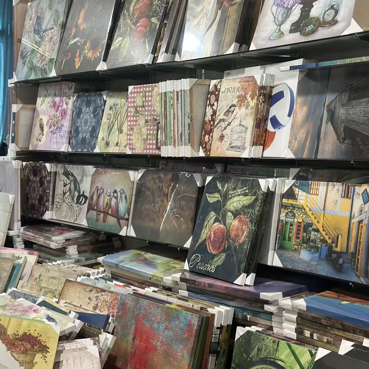 孤品大集合--美式乡村风家居民宿墙面装饰画风景花卉人物壁饰挂画