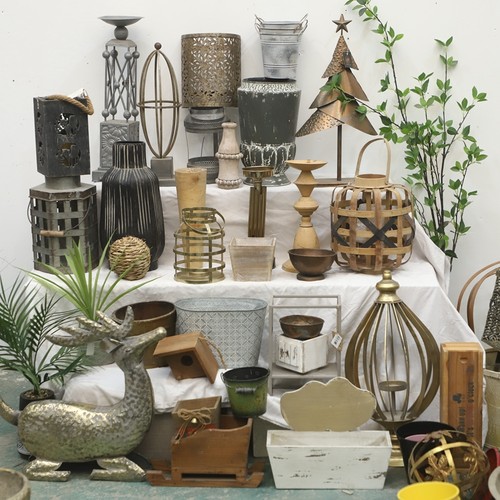 孤品大集合--外贸复古家居庭院装饰品铁艺木质园艺杂货摆件工艺品