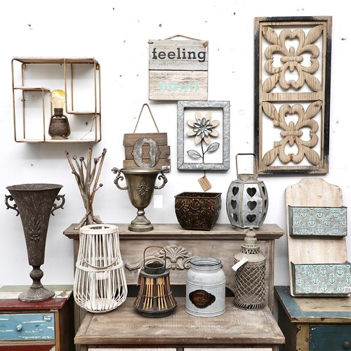 特价孤品集合-美式乡村家居庭院装饰品铁艺木质园艺zakka杂货摆件