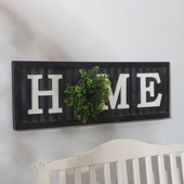 HOME美式 饰壁挂 花园&家居实木配花环创意墙面壁饰装 法式 乡村风格