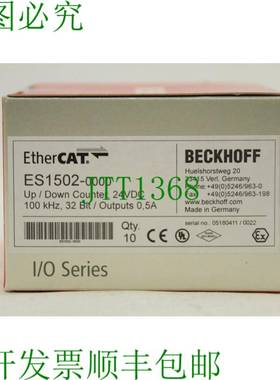 原装供应Beckhoff ES1502 / EL1502 1 年 10 年