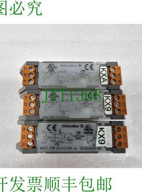 原装供应3 件 WEIDMULLER WAS2 CMR 20/40/60A ac ,8513340000 分