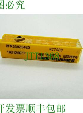 原装供应10 x 肯纳金属 DFR 030204GD KC7020 DFR030204GD