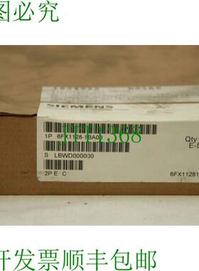 原装供应6FX1 128-1BA00 6FX1128-1BA00
