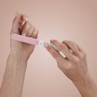 双立人德国进口指甲锉修甲锉修甲美甲工具小锉子指甲锉三面指甲锉