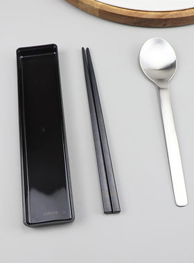 双立人（ZWILLING）筷子勺子调羹便携式2件套装