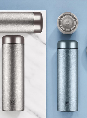 德国双立人Thermo系列纯钛Ti保温保鲜茶滤杯高档泡茶杯母婴级材质