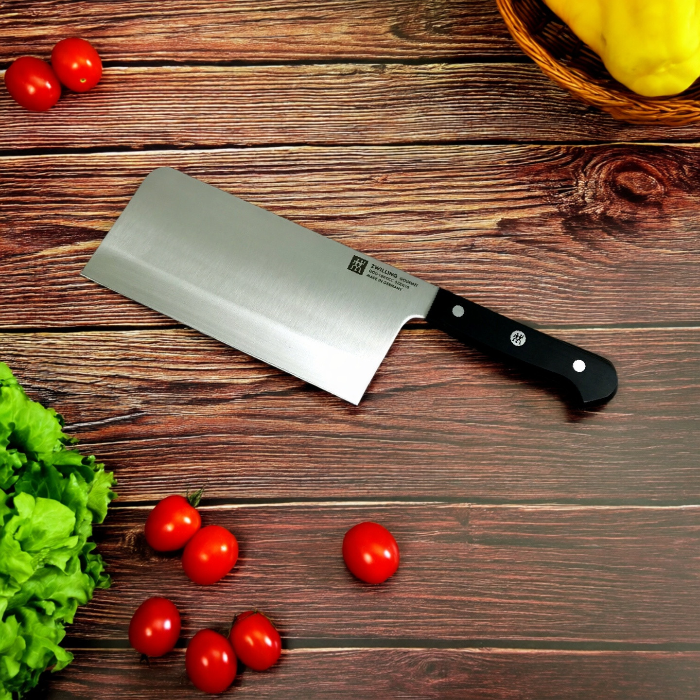 德国进口双立人Gourmet系列中片刀厨房菜刀切肉刀不锈钢中式刀具